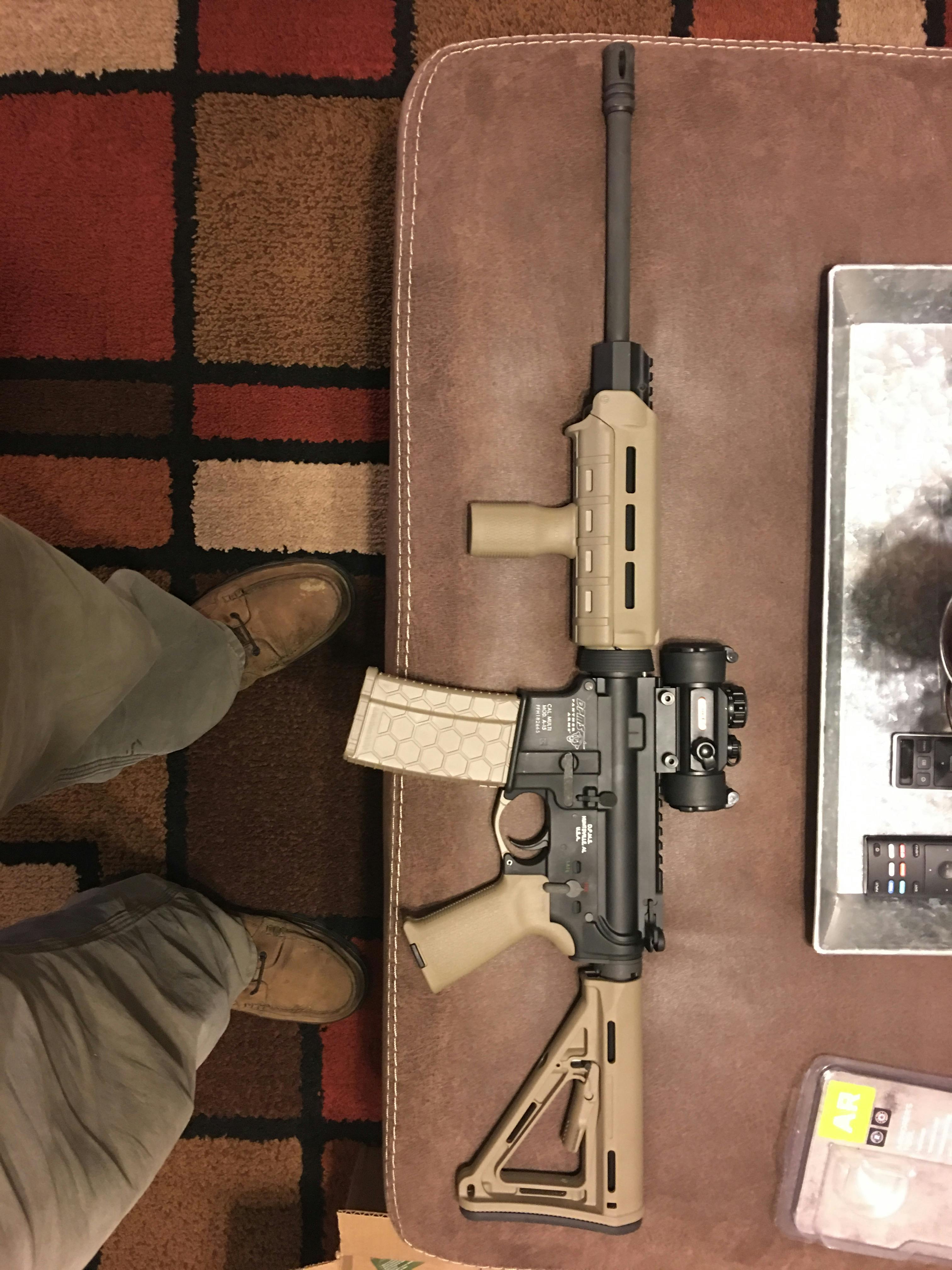 Magpul PREMIUM AR15 Furniture Kit CTR Stock, MOE+ Grip & MLOK Carb